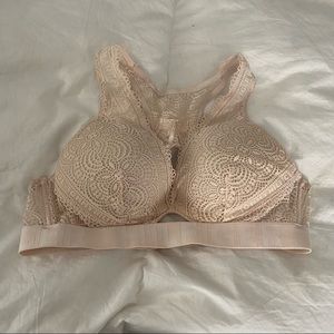 Tommy Hilfiger Light Pink Lace Racer Back Bralette